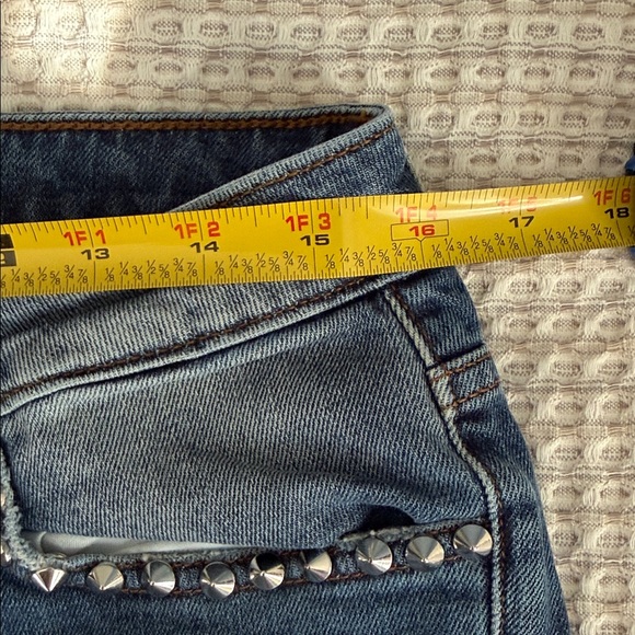 Zadig & Voltaire Blue Denim with Brown Stitching - Picture 11 of 13